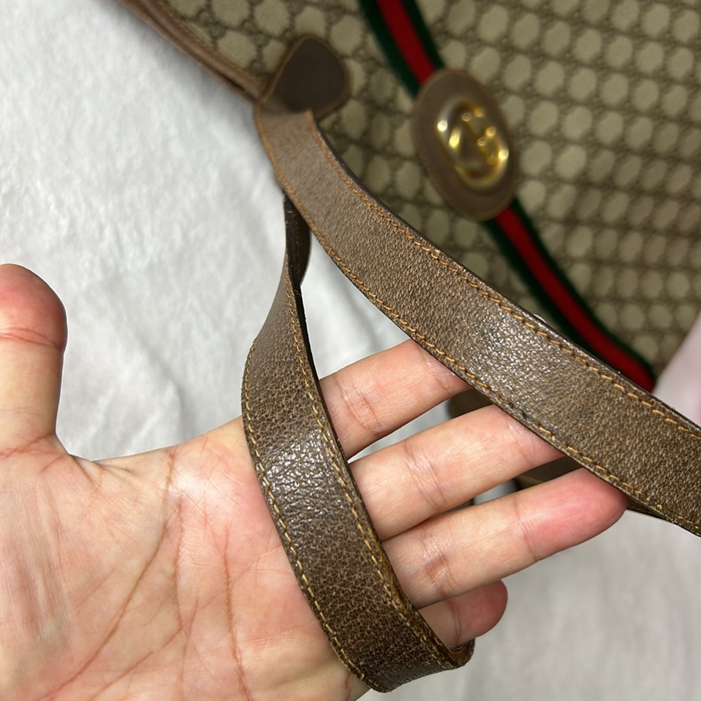 🖤Vtg 70s GUCCI GG Supreme Tote/Shoulder bag - Picture 7 of 17